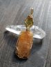 画像9: 宝石質インペリアルトパーズ聖なるチャクラを解放するエナジーペンダントトップ◇