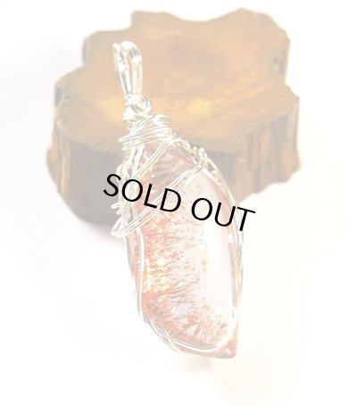 画像3: 創造のエネルギーを放つファイアークォーツ(レピドクロサイトインクォーツ)ペンダントトップ◇(A)