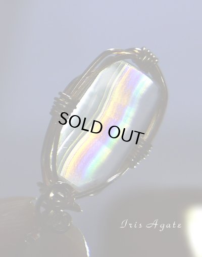 画像3: 内なる女神性を引き出すイリスアゲートペンダントトップ◇（F）