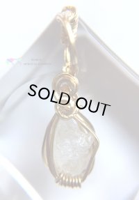 エンジェル系高波動エレスチャルフェナカイトペンダントトップ高品質(A")◇
