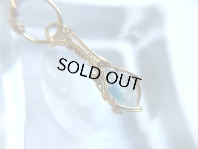 画像3: 現物を目にするだけで幸運といわれるユークレース統合のグリッド巻き®ペンダントトップ☆(Ｘ)