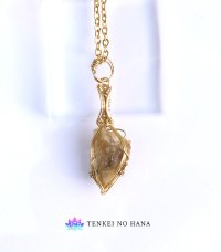 第三の目を開き能力を開花する希少なヘルデライト統合のグリッド巻き®ペンダントトップ◇（B）