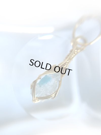 画像6: 現物を目にするだけで幸運といわれるユークレース統合のグリッド巻き®ペンダントトップ☆(Ｘ)