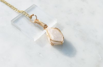 画像3: 新しい次元の扉ベリロナイト統合のグリッド巻き®ペンダントトップ◇（B）