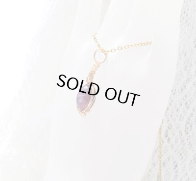 画像5: 気品のある愛と慈しみの石＊ロイヤルレピドライト統合のグリッド巻き®ペンダント◇
