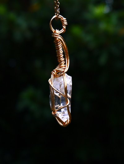 画像4: 日本の神々の智恵が宿る高波動高千穂産天岩戸水晶ペンダントトップクリアータイプ◇