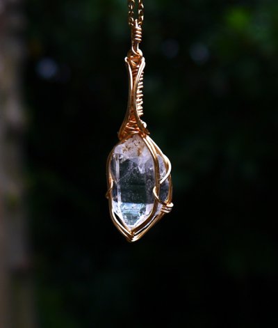 画像6: 日本の神々の智恵が宿る高波動高千穂産天岩戸水晶ペンダントトップクリアータイプ◇