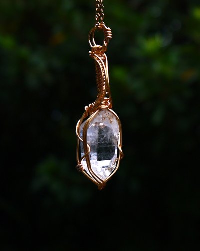 画像2: 日本の神々の智恵が宿る高波動高千穂産天岩戸水晶ペンダントトップクリアータイプ◇