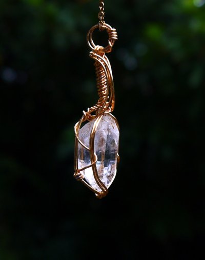 画像3: 日本の神々の智恵が宿る高波動高千穂産天岩戸水晶ペンダントトップクリアータイプ◇