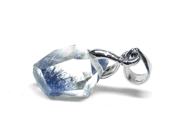 画像2: 希少デュモルチェライト/ロイヤルブルーガーデンクォーツペンダントトップ(B)☆ (2)