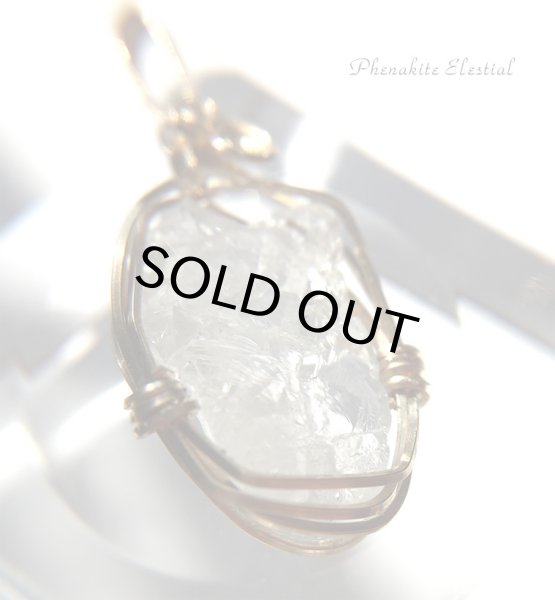 画像7: エンジェル系高波動エレスチャルフェナカイトペンダントトップ高品質(Ａ")◇  (7)