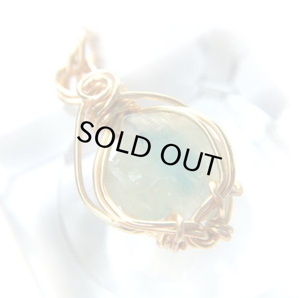 画像7: 現物を目にするだけで幸運といわれるユークレースペンダントトップ☆(M) (7)