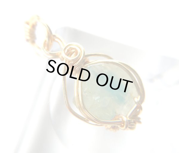 画像9: 現物を目にするだけで幸運といわれるユークレースペンダントトップ☆(M) (9)