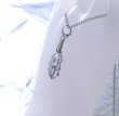 画像6: 高品質スティブナイトインクォーツ統合のグリッド巻き®ペンダントトップ◇ (6)