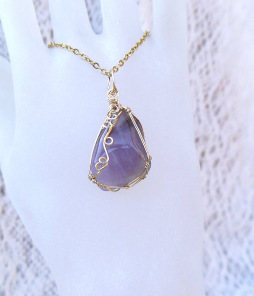 画像2: ◇オーラライト23アゾゼオ化（超活性）ペンダントトップ（R） (2)