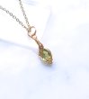 画像3: 太陽と勇気の象徴＊宝石質ペリドット統合のグリッド巻き®ペンダントトップ◇ (3)